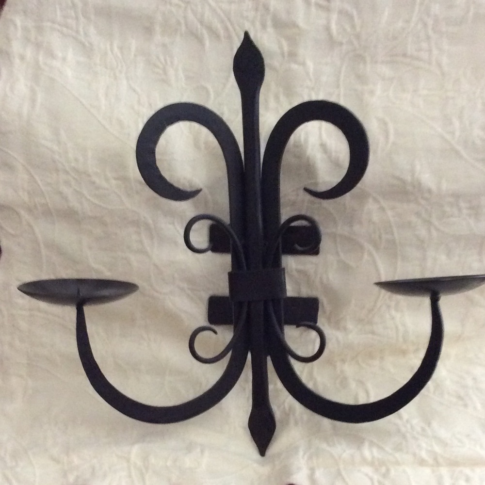 Metal Candle Sconce